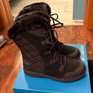 Columbia Women's Ice Maiden II Black Winter Boots
